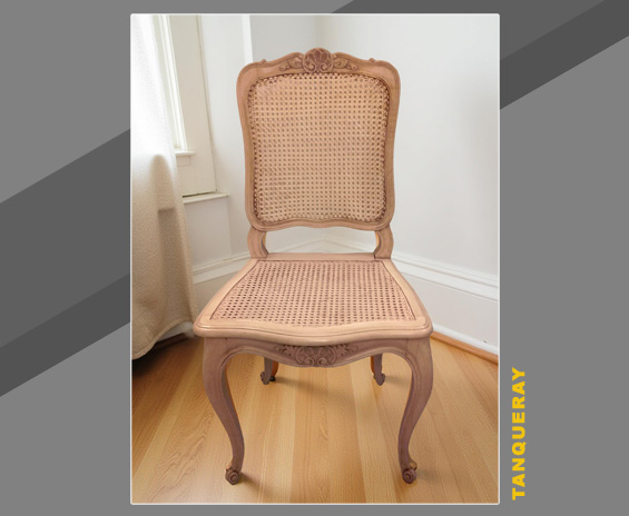Cannage chaise